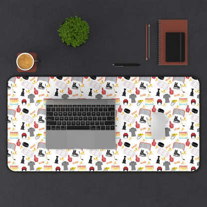 Hockey Inspired Desk Mat