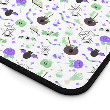 Spooky and Sweet Halloween Inspired Desk Mat