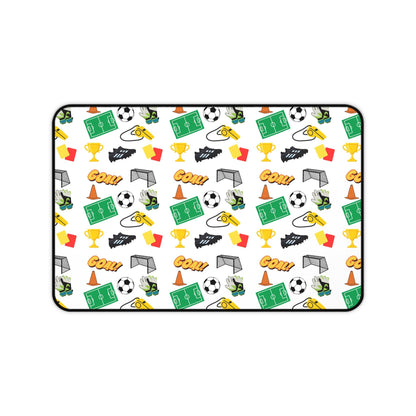 Soccer Inspired Desk Mat