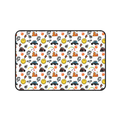Vibrant Side-by-Side Inspired Desk Mat