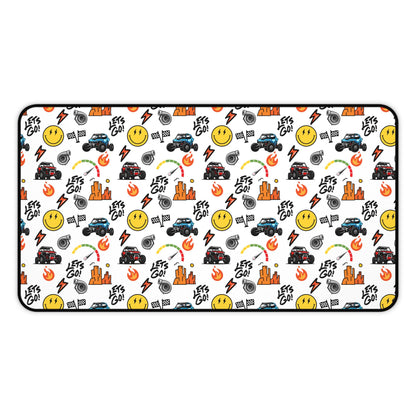 Vibrant Side-by-Side Inspired Desk Mat
