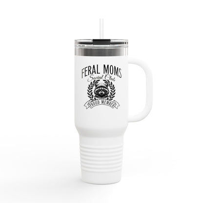 Feral Moms - 40oz Travel Mug
