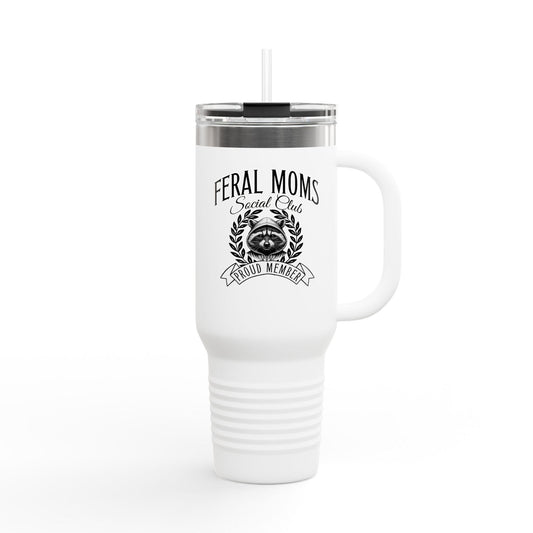 Feral Moms - 40oz Travel Mug