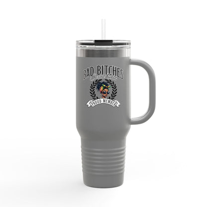 Bad Bitches Social Club - 40oz Travel Mug (Design 2)