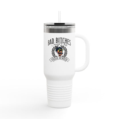Bad Bitches Social Club - 40oz Travel Mug (Design 2)