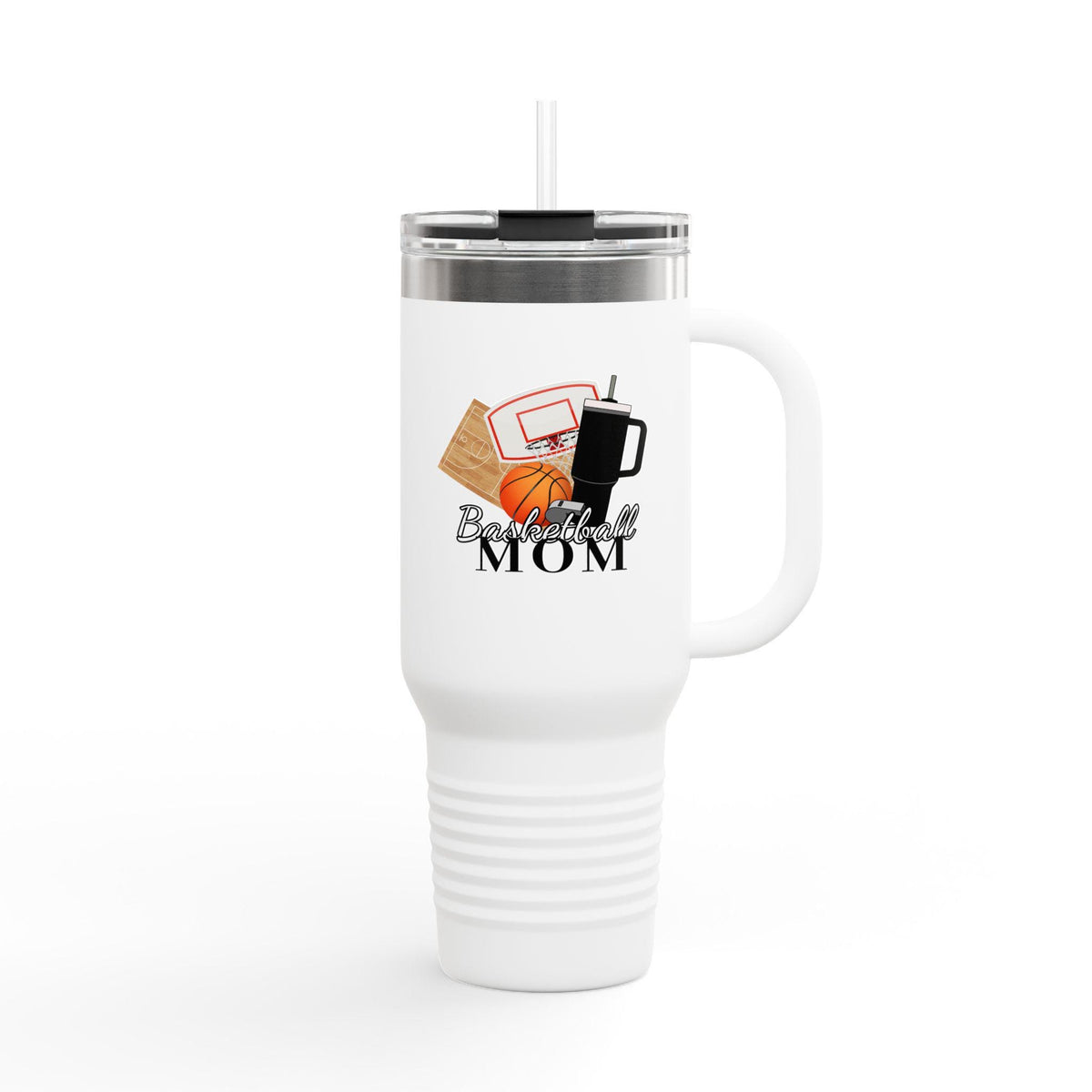 Basketball Mom - 40oz Travel Mug