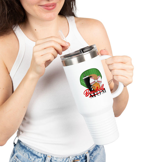 Baseball Mom - 40oz Travel Mug