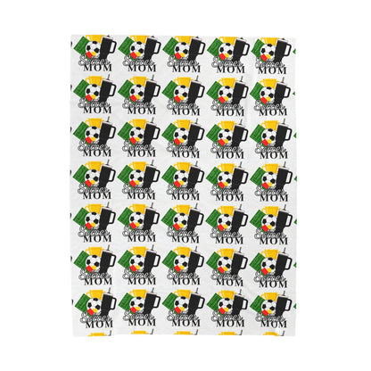 Soccer Mom Plush Blanket