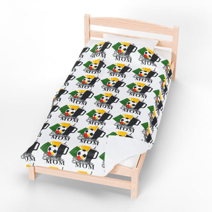 Soccer Mom Plush Blanket