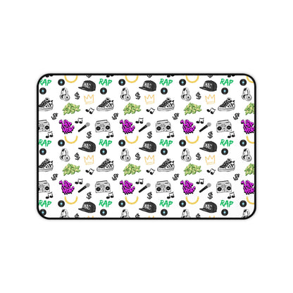 Rap and Hip-Hop Vibe Desk Mat
