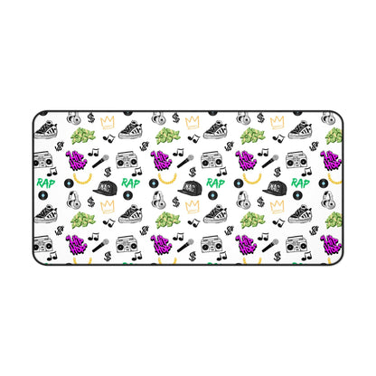 Rap and Hip-Hop Vibe Desk Mat