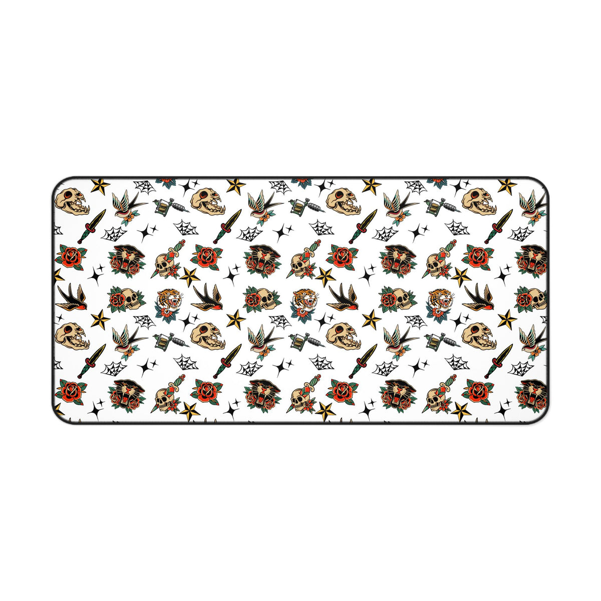 Traditional Tattoo Style Desk Mat