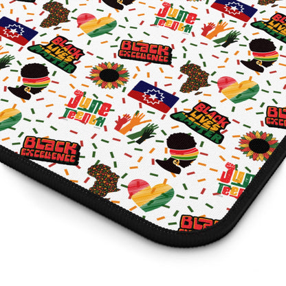Juneteenth Inspired Desk Mat