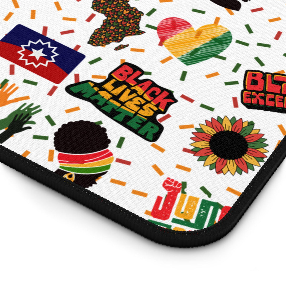 Juneteenth Inspired Desk Mat