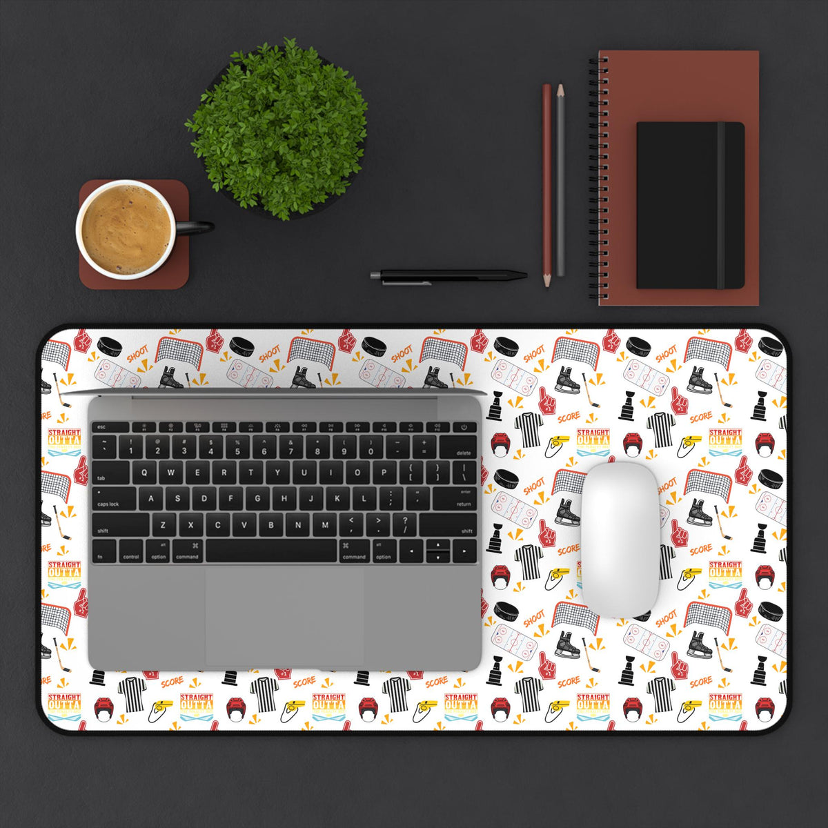 Hockey Inspired Desk Mat