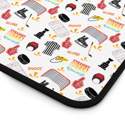 Hockey Inspired Desk Mat