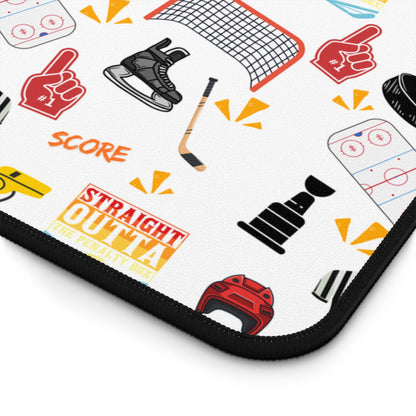 Hockey Inspired Desk Mat