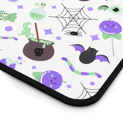 Spooky and Sweet Halloween Inspired Desk Mat