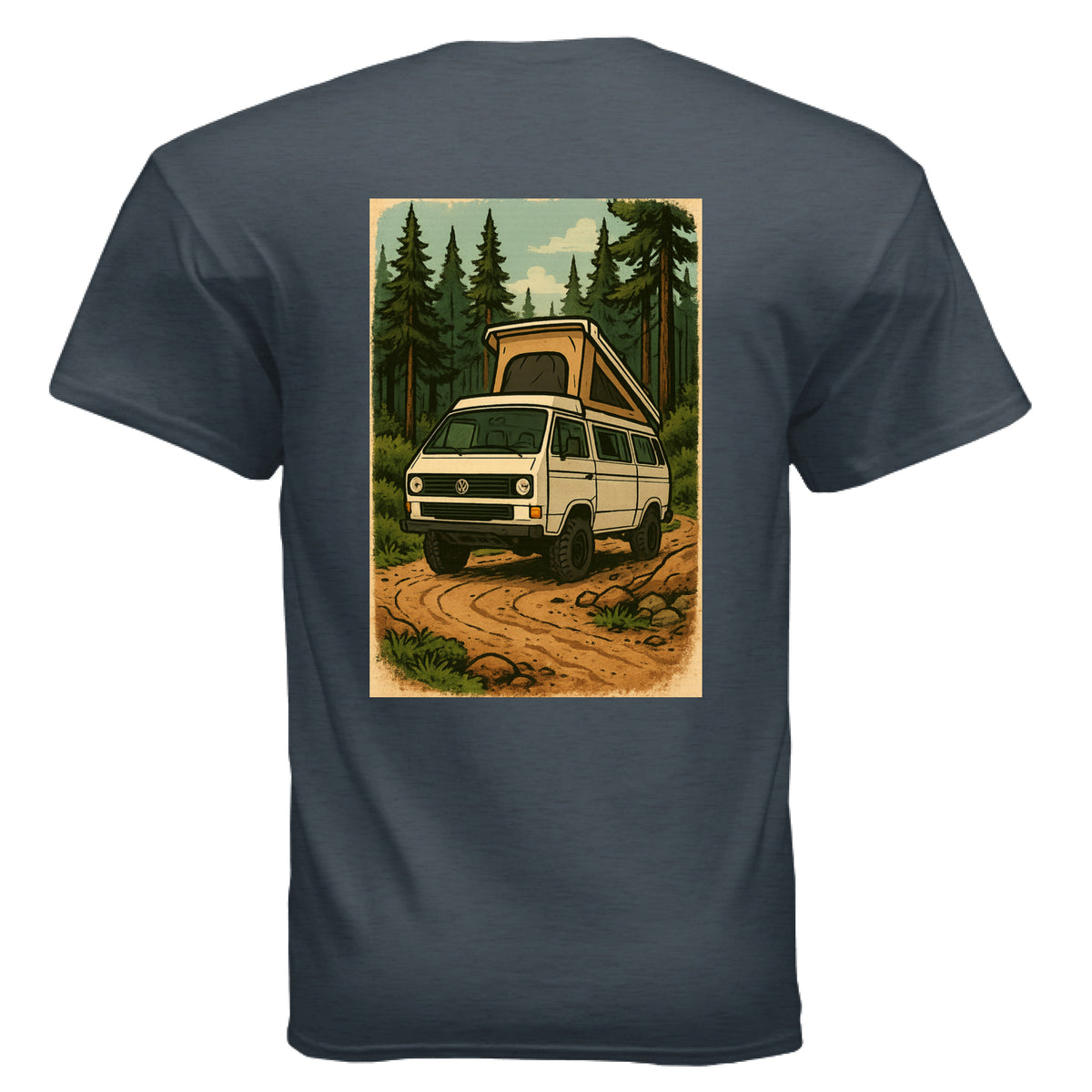 Heather Navy - BACK