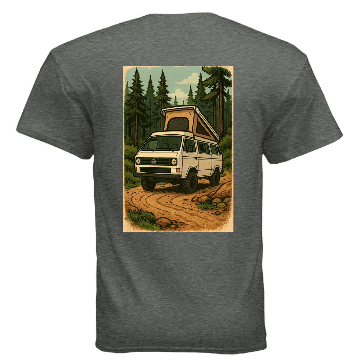 HEATHER MILITARY GREEN - BACK