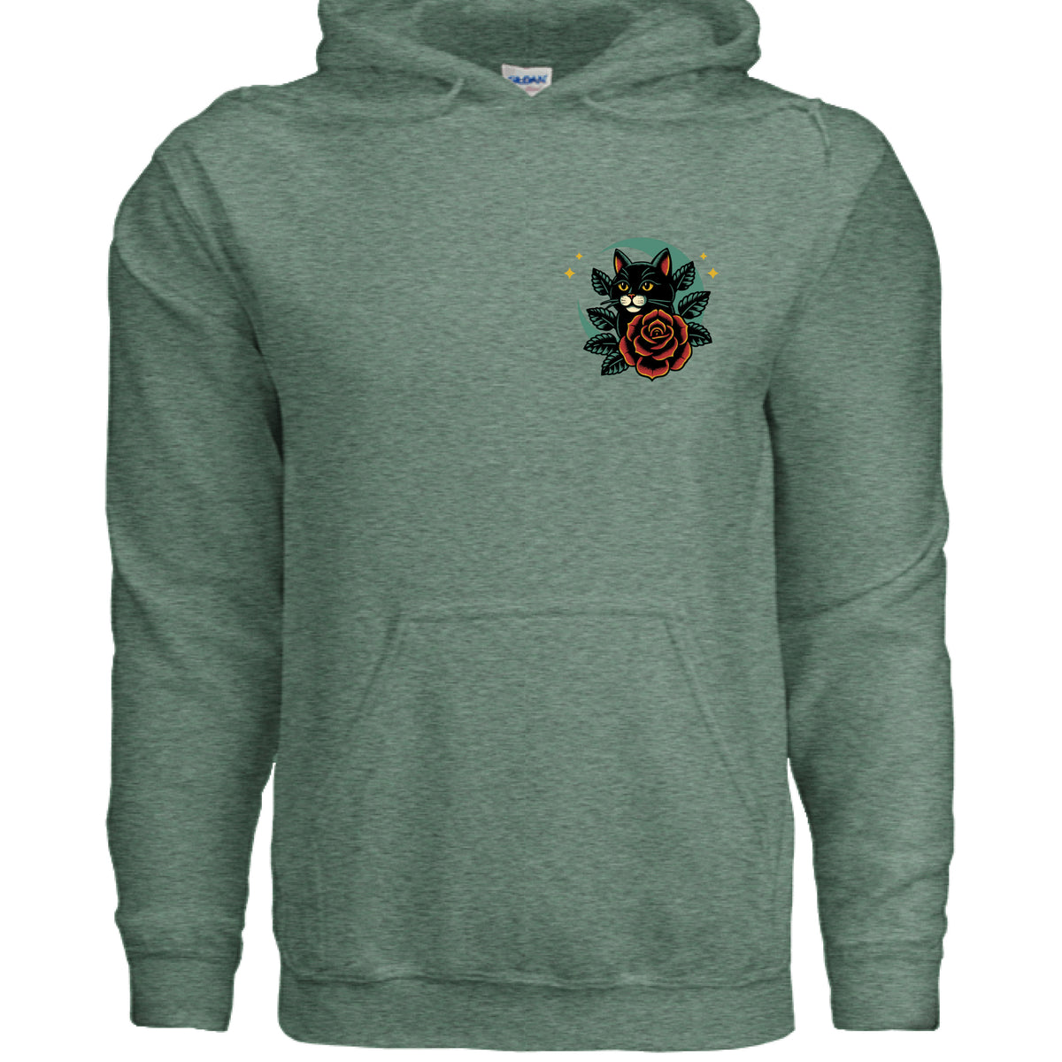 Heather Sport Dark Green - FRONT