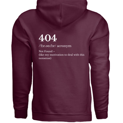 MAROON - BACK